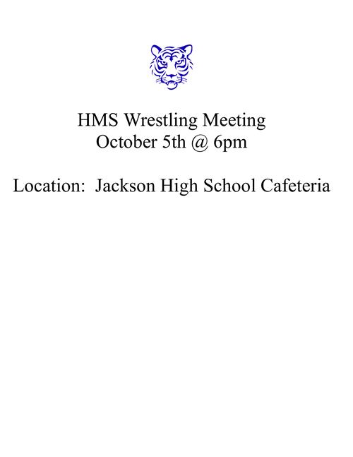 HMS Wrestling Information